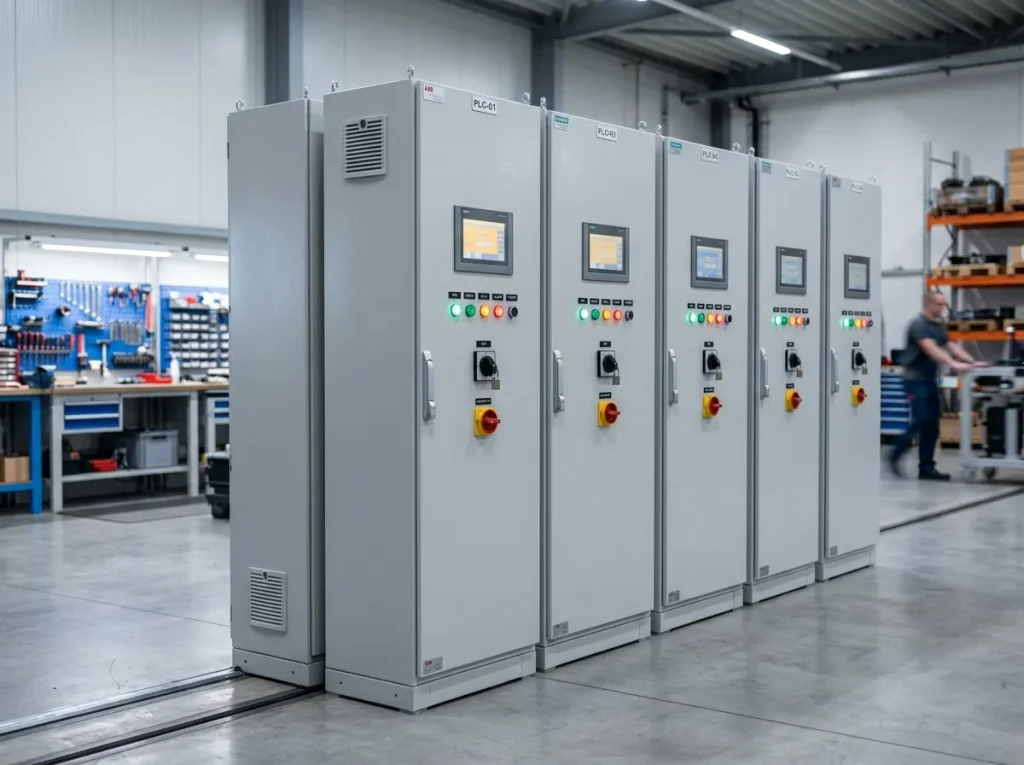 Industrial automation panels ready for delivery